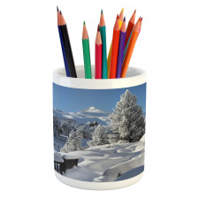 Winter Season in North Pencil Pen Holder