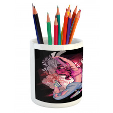 Break Dance Party Theme Pencil Pen Holder