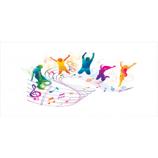 Dancing People Music Pencil Pen Holder