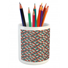 Simple Puzzle Mosaic Pencil Pen Holder