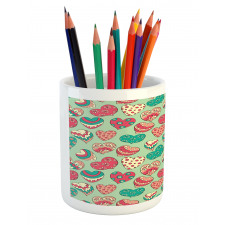 Colorful Love Cheers Pencil Pen Holder