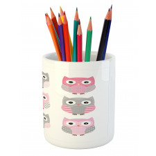 Owl Animals Pencil Pen Holder