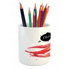 Chili Pepper Hot Spicy Pencil Pen Holder