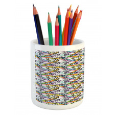 Snake Skin Colors Pencil Pen Holder