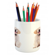 Happy Puppy Pencil Pen Holder