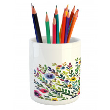 Burgeoning Nature Theme Pencil Pen Holder