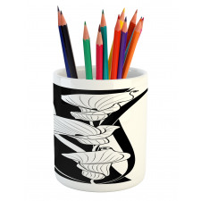 Crevalle Flower Pencil Pen Holder