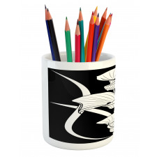 Crevalle Flower Pencil Pen Holder