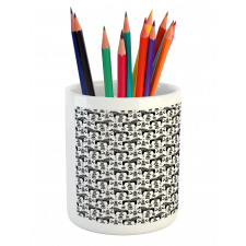 Swedish Dala Horses Pencil Pen Holder