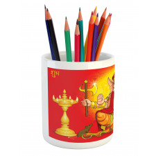 Diwali Festival Ceremony Pencil Pen Holder