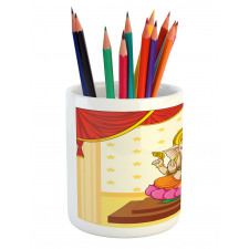 Boho Timeless Character Form Pencil Pen Holder