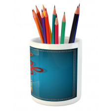 Hanging Knot Pencil Pen Holder