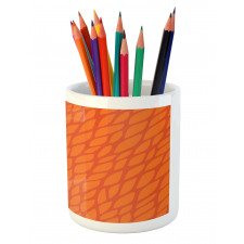 Abstract Foliage Pencil Pen Holder