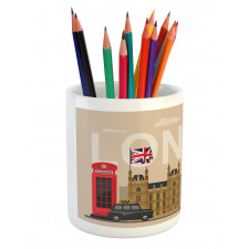 Britain Landmarks Pencil Pen Holder