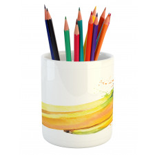 Tropical Illustration Pencil Pen Holder