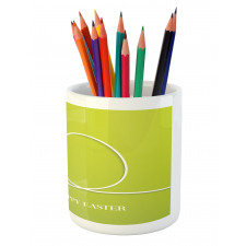 Minimalist Egg Design Pencil Pen Holder