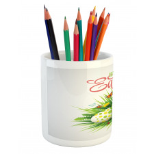 Spring Season Foliage Pencil Pen Holder