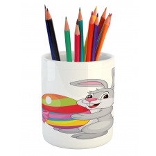 Cartoon Rabbit Pencil Pen Holder