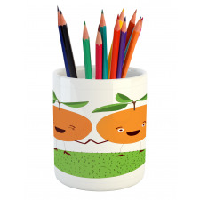 Cartoon Fruit Pencil Pen Holder