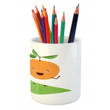 Cartoon Fruit Pencil Pen Holder