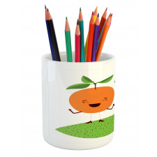 Cartoon Fruit Pencil Pen Holder