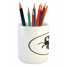 Simple Circle Pencil Pen Holder