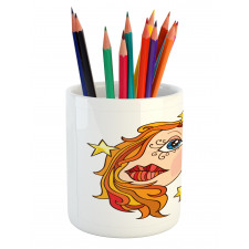 Twins of Zodiac Pencil Pen Holder