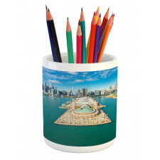 Navy Pier City Pencil Pen Holder