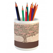 Flourishing Tree Branch Pencil Pen Holder