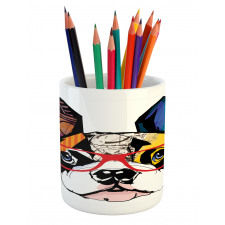 Modern Art Colorful Pencil Pen Holder