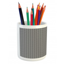 Monotone Shapes Pencil Pen Holder