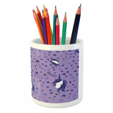 Teenage Stars Pencil Pen Holder