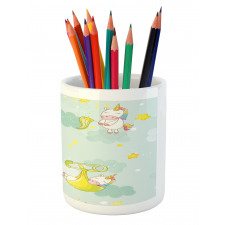 Night Animals Pencil Pen Holder