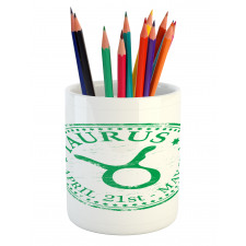 Vintage Star Sign Pencil Pen Holder