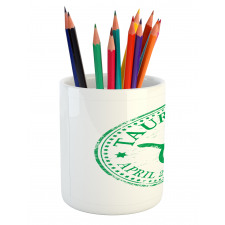 Vintage Star Sign Pencil Pen Holder