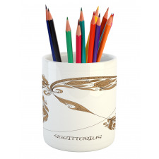 Bow and Arrow Pencil Pen Holder