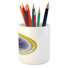 Horoscope Stars Pencil Pen Holder