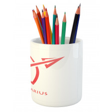 Simple Pattern Pencil Pen Holder