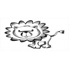 Sketchy Baby Lion Safari Pencil Pen Holder