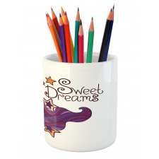 Moon Stars Pencil Pen Holder