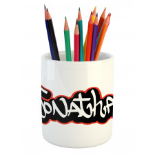 Teenage Boys Name Pencil Pen Holder