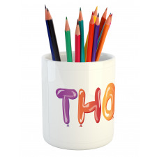 Colorful Common American Boy Pencil Pen Holder