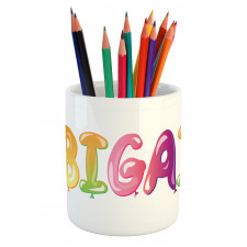 Father's Joy Girl Name Pencil Pen Holder