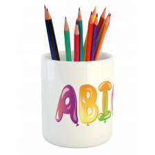 Father's Joy Girl Name Pencil Pen Holder