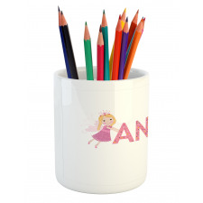 Nursery Themed Lettering Pencil Pen Holder