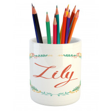 Celebratory Girl Name Classic Pencil Pen Holder