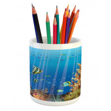 Underwater World Exotic Pencil Pen Holder