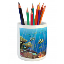 Underwater World Exotic Pencil Pen Holder