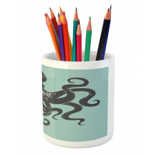 Inspiration Message Graphic Pencil Pen Holder