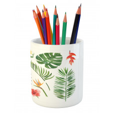 Lush Jungle Rainforest Pencil Pen Holder